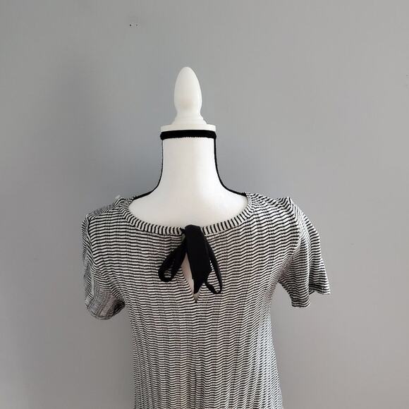 LOFT Short Sleeve Striped Tent Dress Size XS - Picture 3 of 9